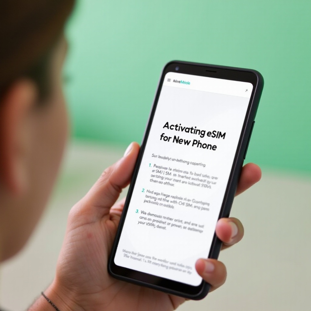 cómo transferir la eSIM de Mint Mobile a un nuevo teléfono