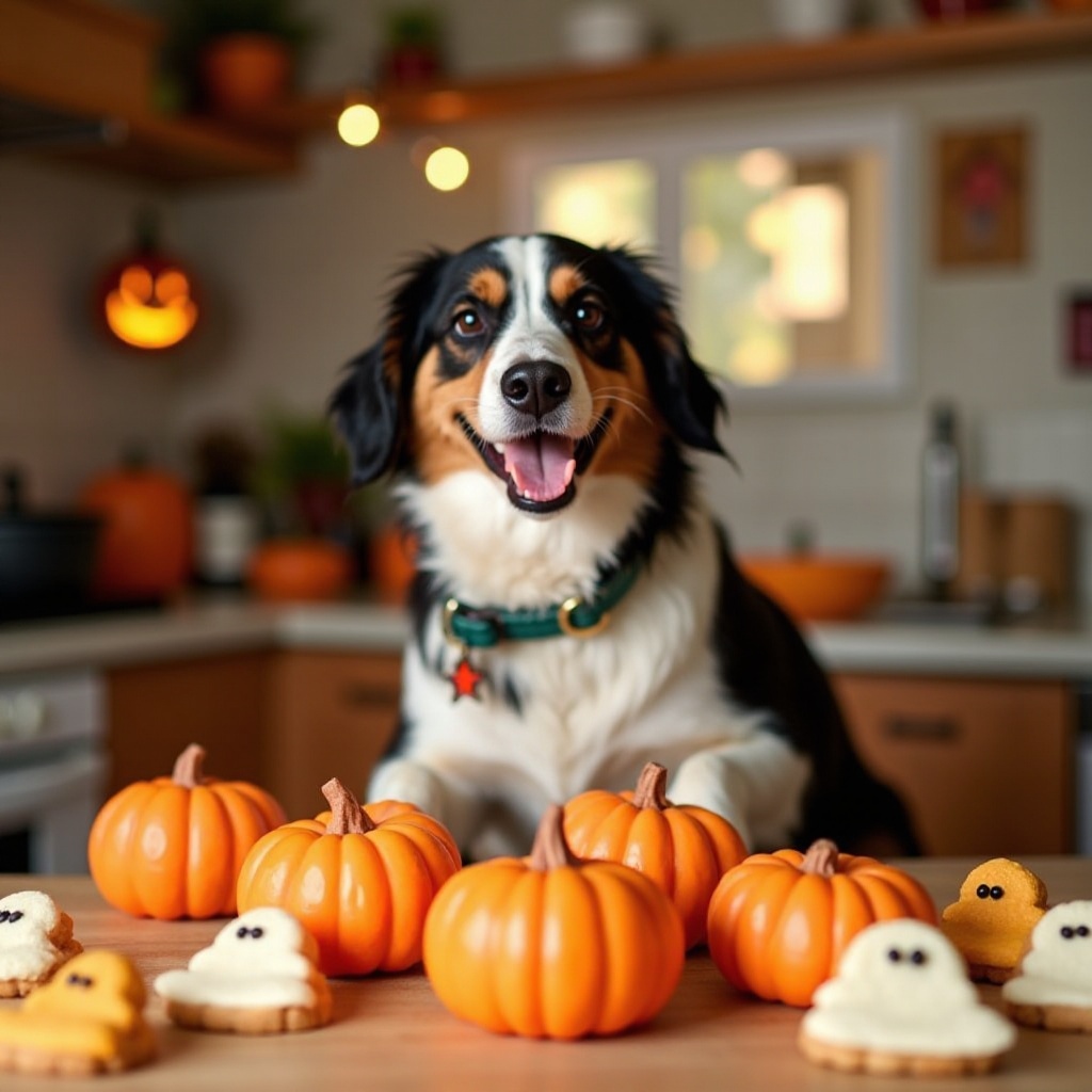 guloseimas de Halloween para cães