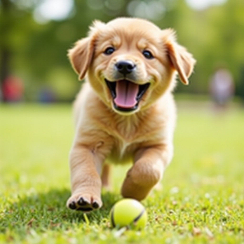 hoe je een puppy leert een bal te halen