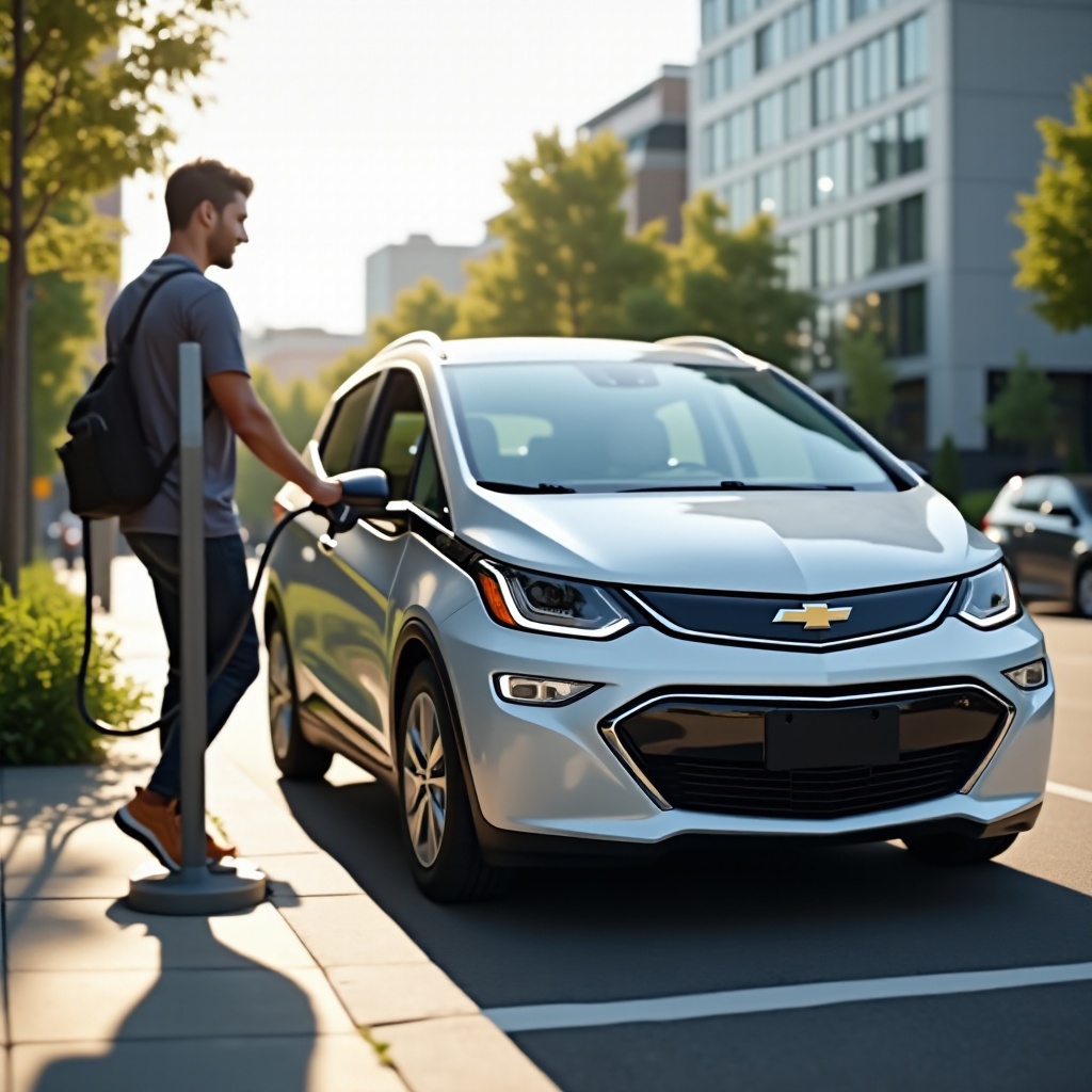 quanto tempo leva para carregar um chevy bolt