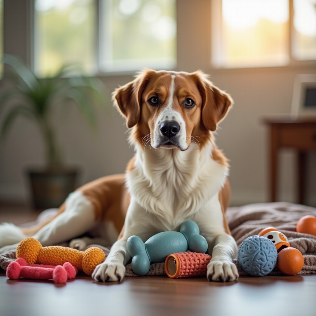 jouets pour chiens en deuil