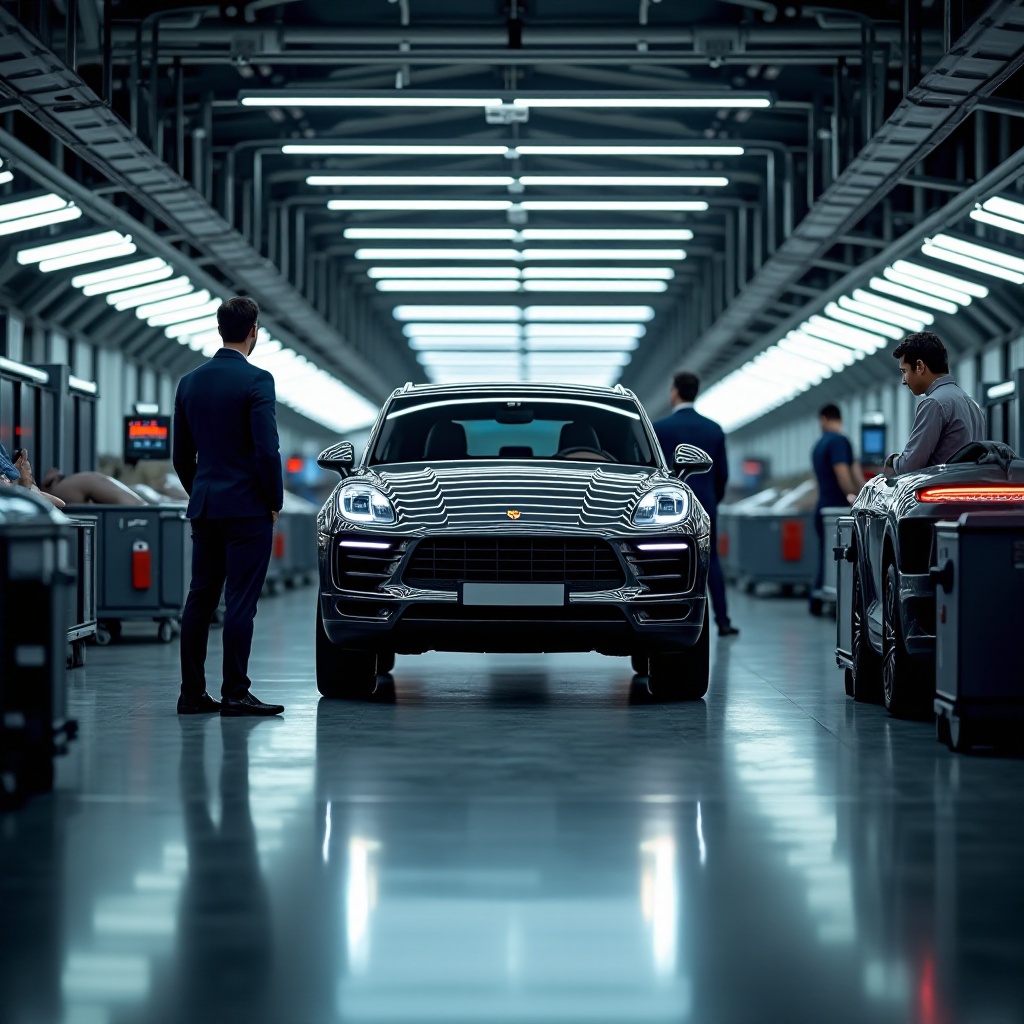 missä Porsche Macania valmistetaan