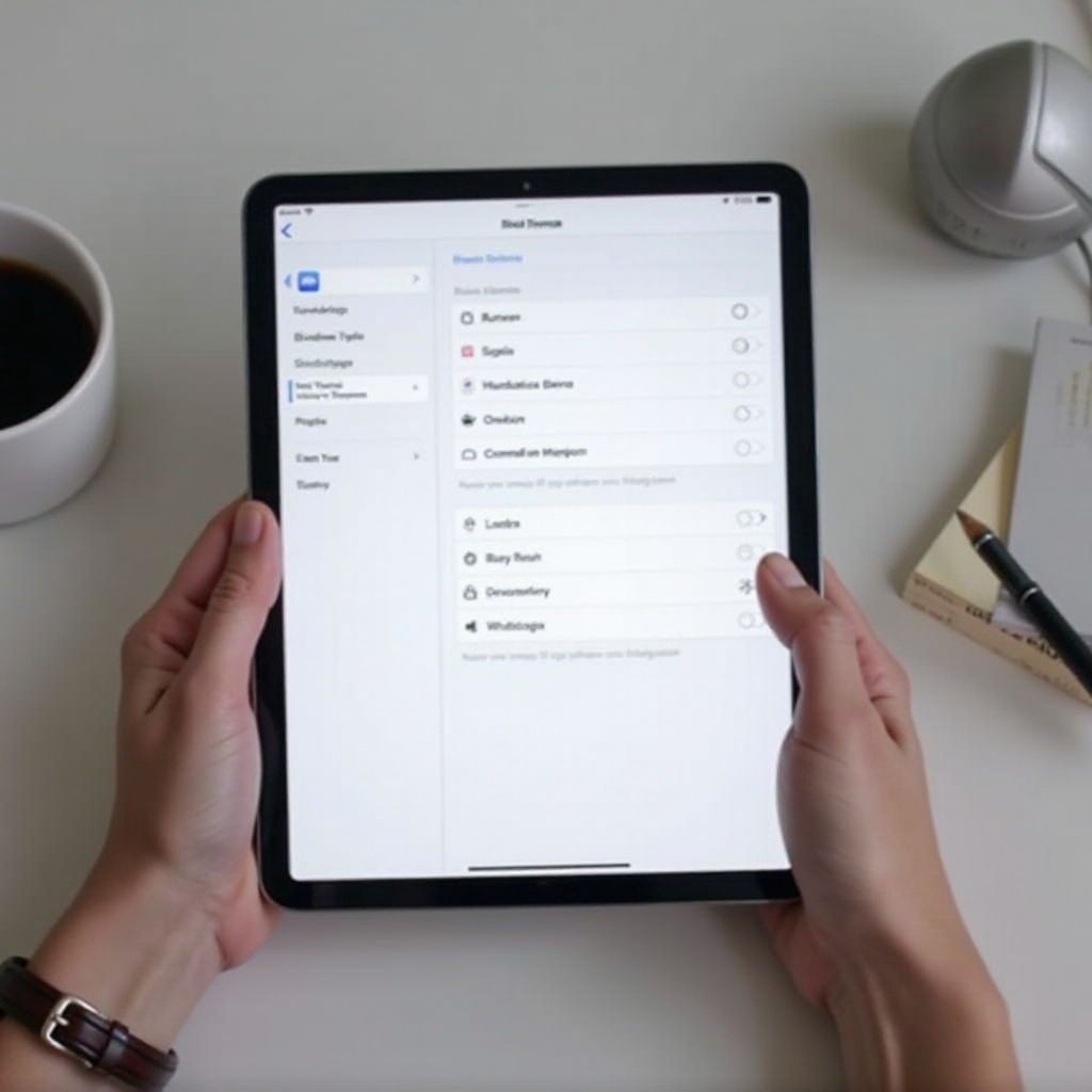 zeitzone auf dem ipad ändern