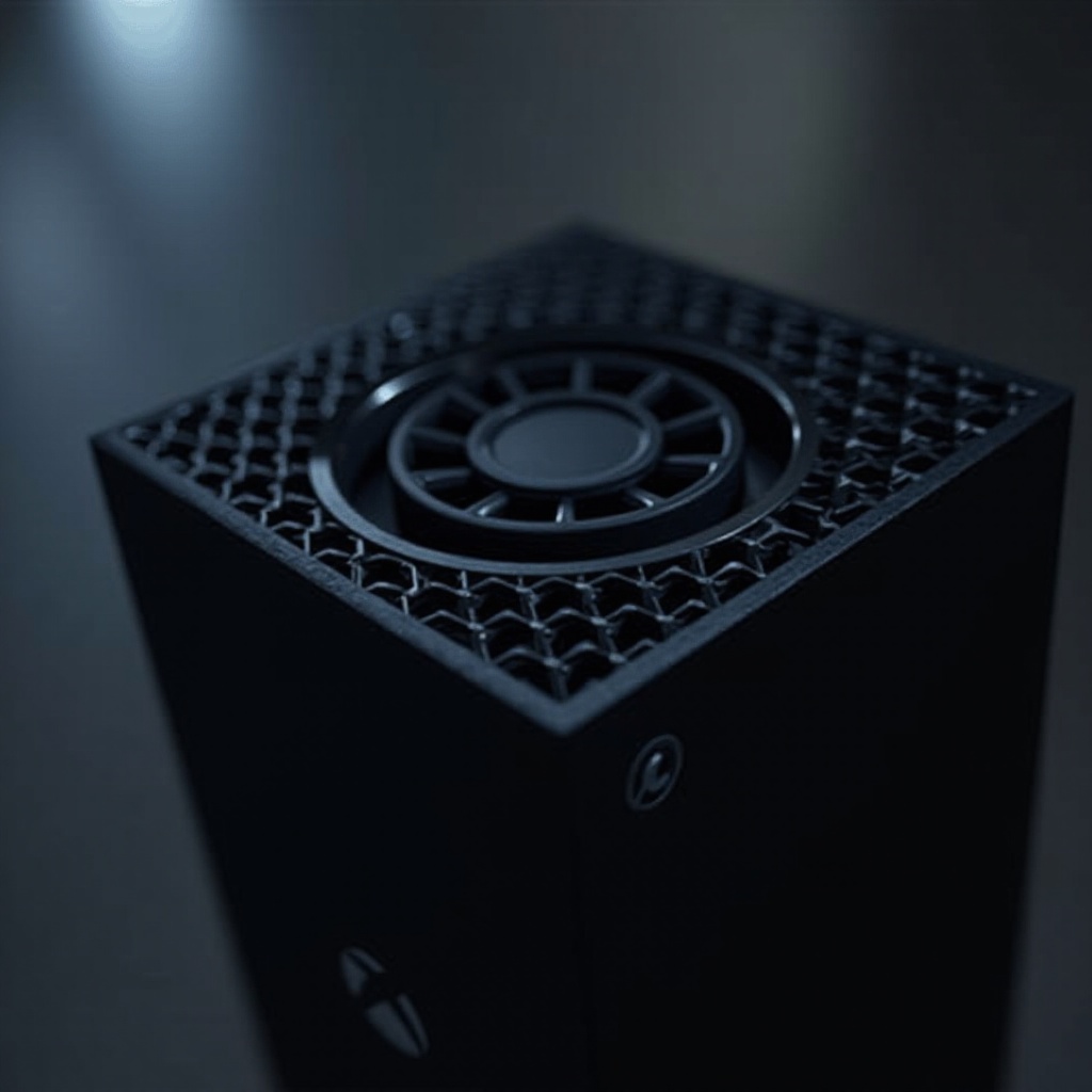 ventilador do Xbox Series X não está funcionando