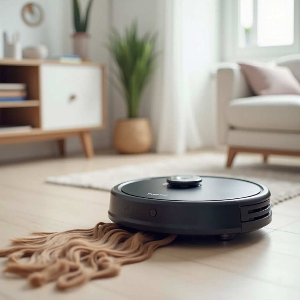 paras robottipölynimuri pitkille hiuksille