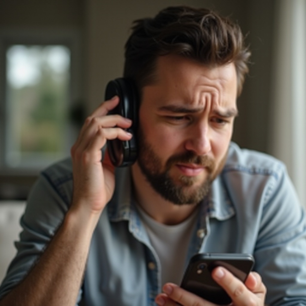 o iPhone não consegue ouvir o chamador e eles não conseguem me ouvir