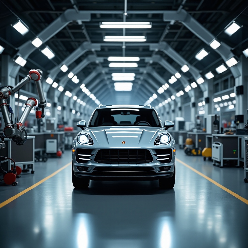 missä Porsche Macania valmistetaan